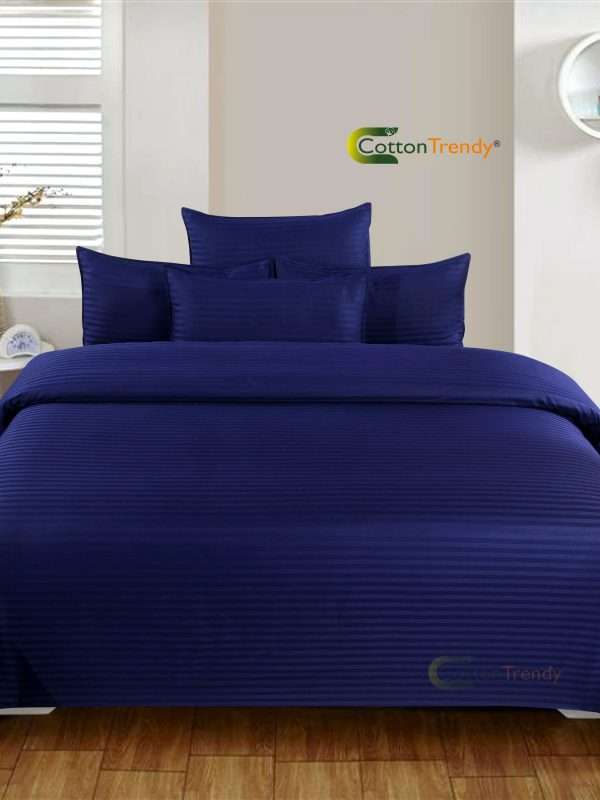 Navy blue-Cotton bedsheet