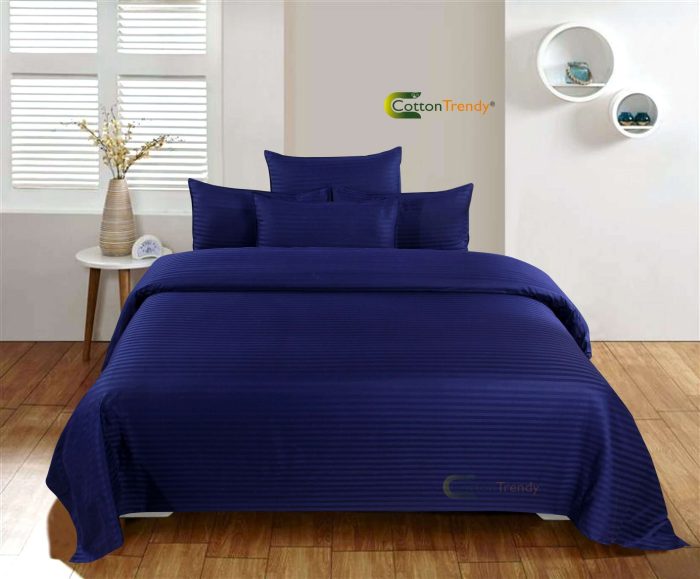 Navy blue-Cotton bedsheet