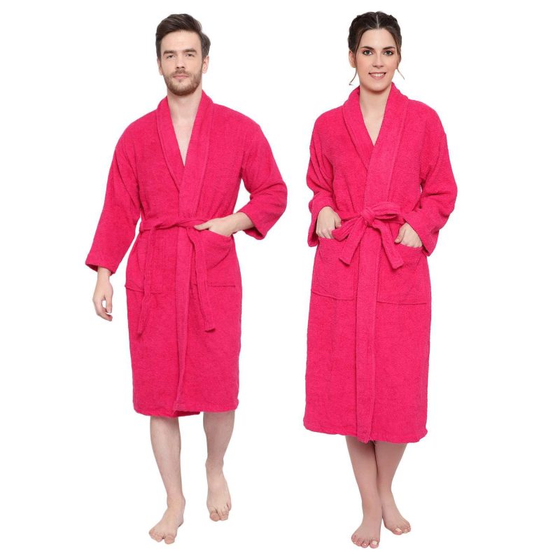 couple bathrobe